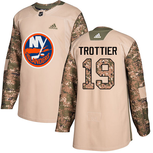 New York Islanders #19 Bryan Trottier Camo Authentic 2017 Veterans Day Stitched Jersey Men's cheap jerseys for sale - CheapJerseys.Shop