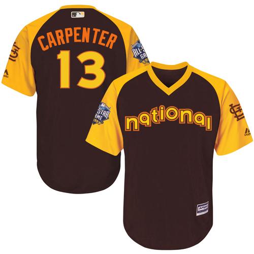 St.Louis Cardinals #13 Matt Carpenter Brown 2016 All-Star National League Stitched Youth Jersey Youth cheap jerseys for sale - CheapJerseys.Shop