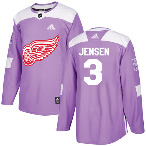 Detroit Red Wings #3 Nick Jensen Purple Authentic Fights Cancer Stitched Jersey Men's cheap jerseys for sale - CheapJerseys.Shop