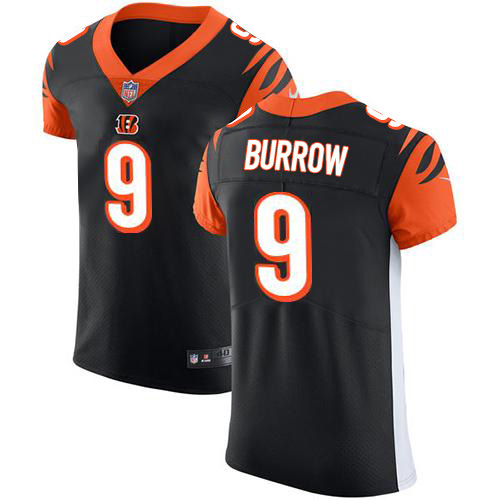 Bengals #9 Joe Burrow Black Team Color Men's Stitched Vapor Untouchable Elite Jersey cheap jerseys for sale - CheapJerseys.Shop