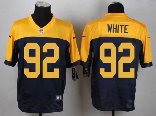 Packers #92 Reggie White Navy Blue Alternate Men's Stitched New Elite Jersey cheap jerseys for sale - CheapJerseys.Shop