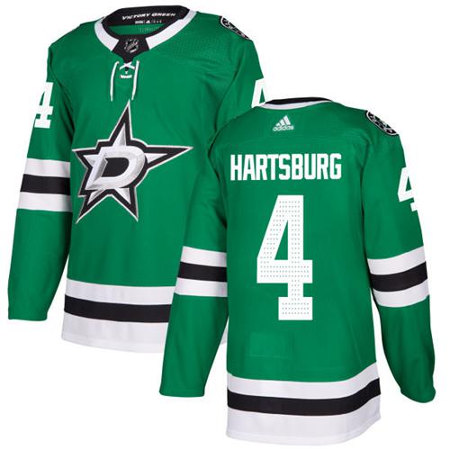 Dallas Stars #4 Craig Hartsburg Green Home Authentic Stitched Jersey Men's cheap jerseys for sale - CheapJerseys.Shop