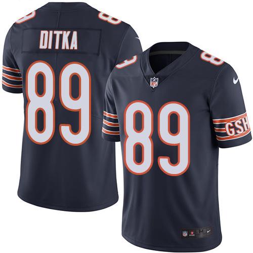 Bears #89 Mike Ditka Navy Blue Team Color Youth Stitched Vapor Untouchable Limited Jersey cheap jerseys for sale - CheapJerseys.Shop