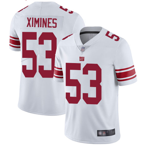 New York Giants #53 Oshane Ximines White Men's Stitched Vapor Untouchable Limited Jersey Men's cheap jerseys for sale - CheapJerseys.Shop