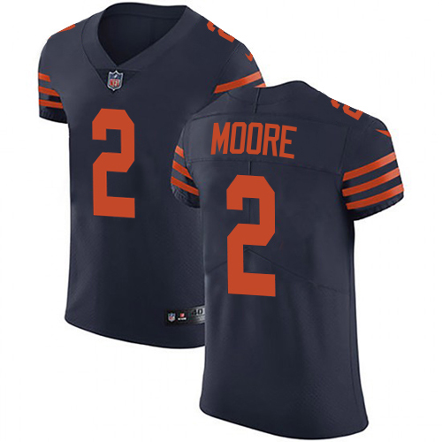 Bears #2 D.J. Moore Navy Blue Alternate Men's Stitched Vapor Untouchable Elite Jersey cheap jerseys for sale - CheapJerseys.Shop