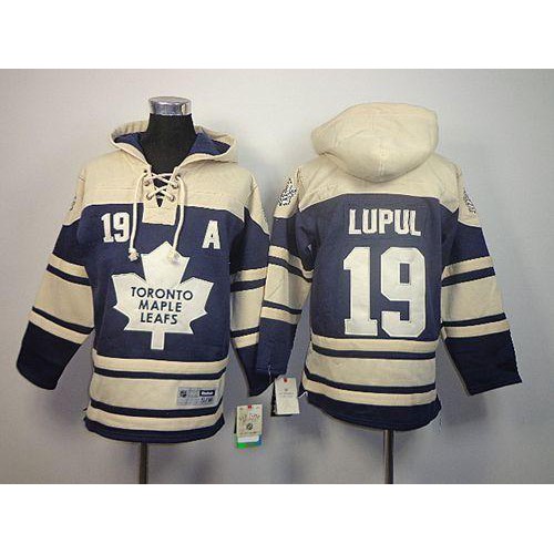 Maple Toronto Maple Leafs #19 Joffrey Lupul Blue Sawyer Hooded Sweatshirt Stitched Youth Jersey Youth cheap jerseys for sale - CheapJerseys.Shop