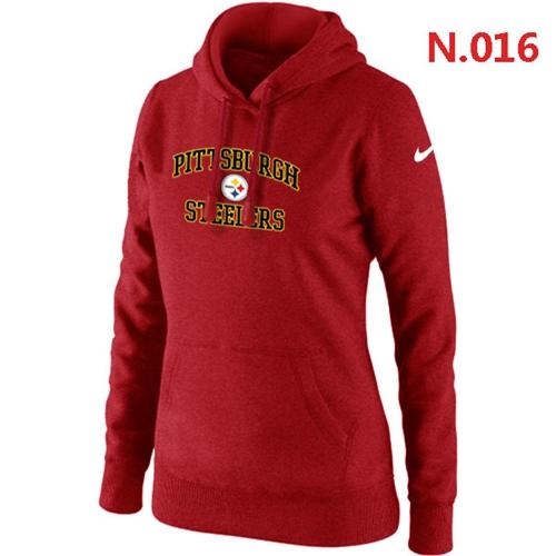 Women's Pittsburgh Steelers Heart & Soul Pullover Hoodie Red cheap jerseys for sale - CheapJerseys.Shop