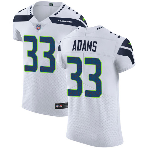 Seahawks #33 Jamal Adams White Men's Stitched New Elite Jersey cheap jerseys for sale - CheapJerseys.Shop