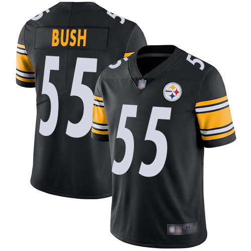 Pittsburgh Steelers #55 Devin Bush Black Team Color Youth Stitched Vapor Untouchable Limited Jersey Youth cheap jerseys for sale - CheapJerseys.Shop