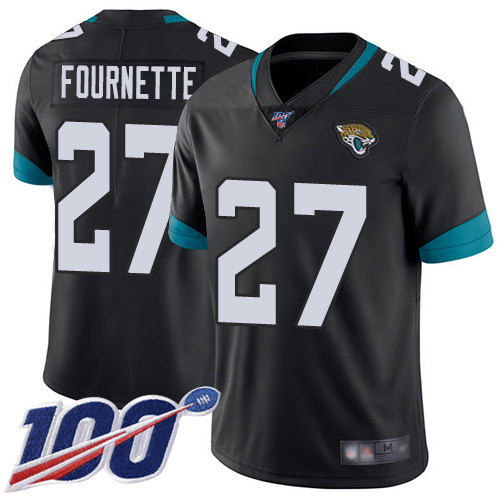 Jaguars #27 Leonard Fournette Black Team Color Men's Stitched 100th Season Vapor Limited Jersey cheap jerseys for sale - CheapJerseys.Shop