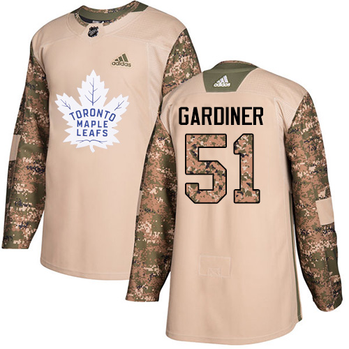 Maple Toronto Maple Leafs #51 Jake Gardiner Camo Authentic 2017 Veterans Day Stitched Jersey Men's cheap jerseys for sale - CheapJerseys.Shop
