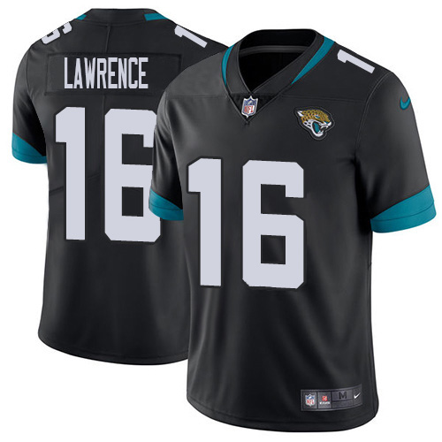 Jaguars #16 Trevor Lawrence Black Team Color Men's Stitched Vapor Untouchable Limited Jersey cheap jerseys for sale - CheapJerseys.Shop