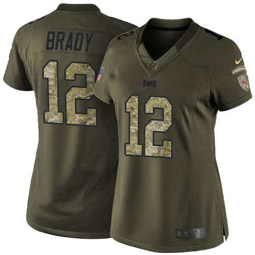Buccaneers #13 Mike Evans Green Women's Stitched Limited 2015 Salute To Service Jersey cheap jerseys for sale - CheapJerseys.Shop