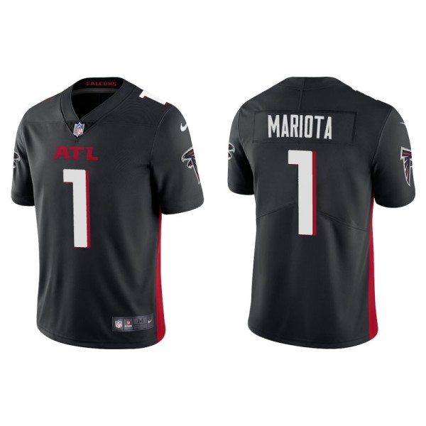 Men's Atlanta Falcons #1 Marcus Mariota Black Vapor Untouchable Limited Stitched Jersey cheap jerseys for sale - CheapJerseys.Shop
