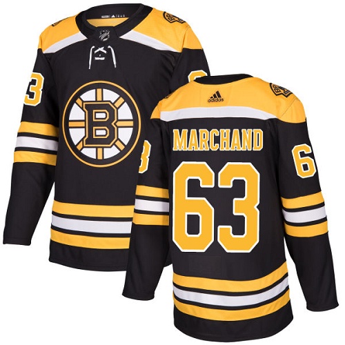 Boston Bruins #63 Brad Marchand Black Home Authentic Youth Stitched Jersey Youth cheap jerseys for sale - CheapJerseys.Shop