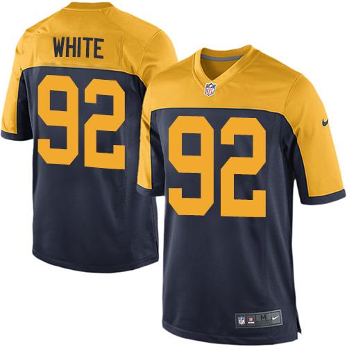 Packers #92 Reggie White Navy Blue Alternate Youth Stitched New Elite Jersey cheap jerseys for sale - CheapJerseys.Shop