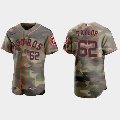 Houston Houston Astros #62 Blake Taylor Men's 2021 Armed Forces Day Authentic Jersey -Camo Men's cheap jerseys for sale - CheapJerseys.Shop