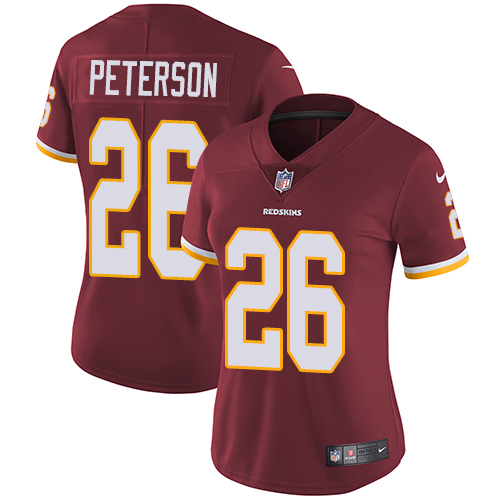 Washington Commanders #26 Adrian Peterson Burgundy Red Team Color Women's Stitched Vapor Untouchable Limited Jersey Womens cheap jerseys for sale - CheapJerseys.Shop