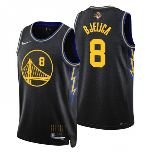 Golden State Golden State Warriors #8 Nemanja Bjelica Mens Black Swingman 2022 Finals City Edition Jersey Mens cheap jerseys for sale - CheapJerseys.Shop