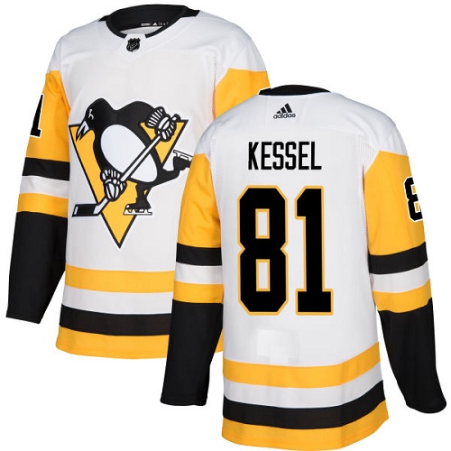 Pittsburgh Penguins #81 Phil Kessel White Road Authentic Stitched Youth Jersey Youth cheap jerseys for sale - CheapJerseys.Shop