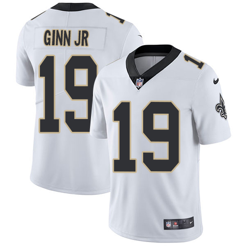 New Orleans Saints #19 Ted Ginn Jr White Youth Stitched Vapor Untouchable Limited Jersey Youth cheap jerseys for sale - CheapJerseys.Shop