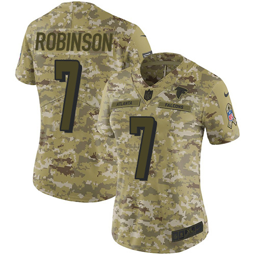 Falcons #7 Bijan Robinson Camo Stitched Women's Limited Rush Realtree Jersey cheap jerseys for sale - CheapJerseys.Shop