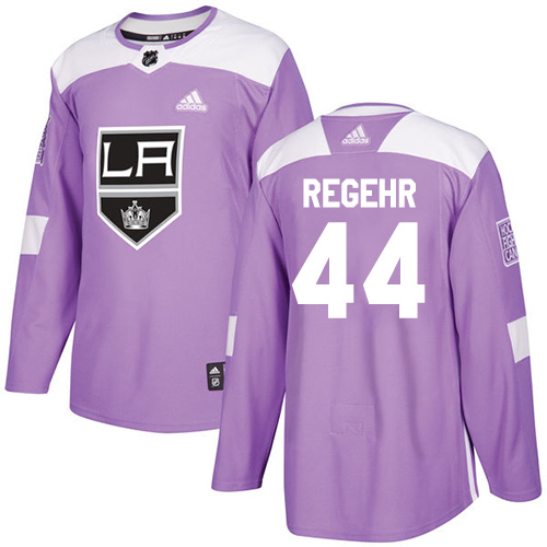 Los Angeles Kings #44 Robyn Regehr Purple Authentic Fights Cancer Stitched Jersey Men's cheap jerseys for sale - CheapJerseys.Shop