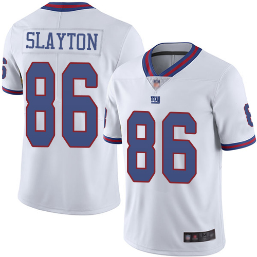 New York Giants #86 Darius Slayton White Men's Stitched Limited Rush Jersey Men's cheap jerseys for sale - CheapJerseys.Shop