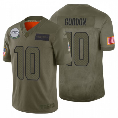 Seattle Seahawks #10 Josh Gordon 2019 Salute To Service Camo Limited Jersey Men's cheap jerseys for sale - CheapJerseys.Shop
