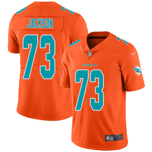 Miami Dolphins #73 Austin Jackson Orange Men's Stitched Limited Inverted Legend Jersey Men's cheap jerseys for sale - CheapJerseys.Shop
