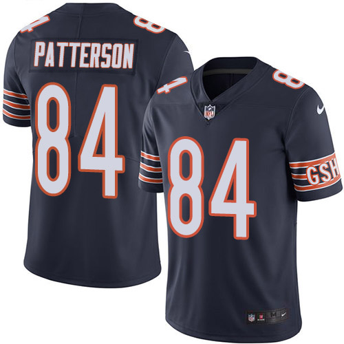 Chicago Bears #84 Cordarrelle Patterson Navy Blue Team Color Men's Stitched Vapor Untouchable Limited Jersey Men's cheap jerseys for sale - CheapJerseys.Shop