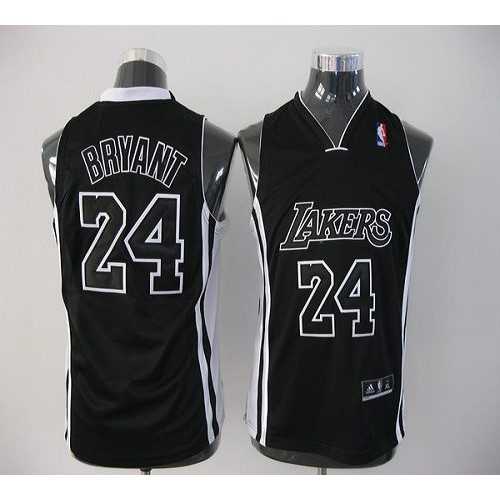 Los Angeles Lakers #24 Kobe Bryant Black Shadow Stitched Youth Jersey Youth cheap jerseys for sale - CheapJerseys.Shop