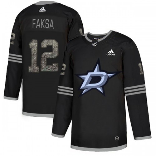 Dallas Stars #12 Radek Faksa Black Authentic Classic Stitched Jersey Men's cheap jerseys for sale - CheapJerseys.Shop