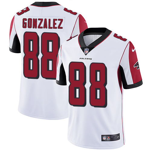 Atlanta Falcons #88 Tony Gonzalez White Men's Stitched Vapor Untouchable Limited Jersey Men's cheap jerseys for sale - CheapJerseys.Shop
