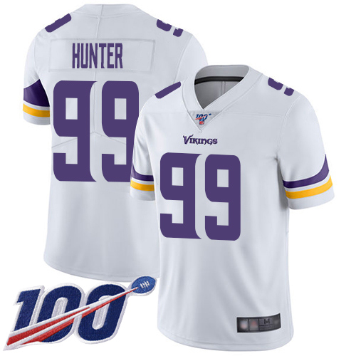 Vikings #99 Danielle Hunter White Men's Stitched 100th Season Vapor Limited Jersey cheap jerseys for sale - CheapJerseys.Shop