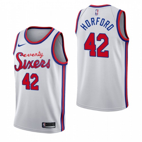 Philadelphia 76ers #42 Al Horford 2019-20 Unveil Classic Edition White Stitched Jersey Mens cheap jerseys for sale - CheapJerseys.Shop