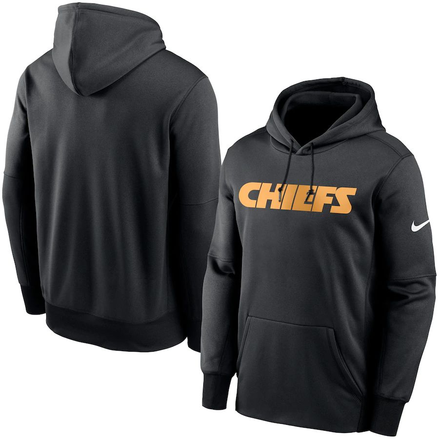 Kansas City Chiefs Fan Gear Wordmark Performance Pullover Hoodie Black cheap jerseys for sale - CheapJerseys.Shop