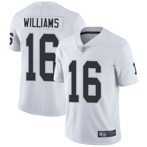 Las Vegas Raiders #16 Tyrell Williams White Men's Stitched Vapor Untouchable Limited Jersey Men's cheap jerseys for sale - CheapJerseys.Shop