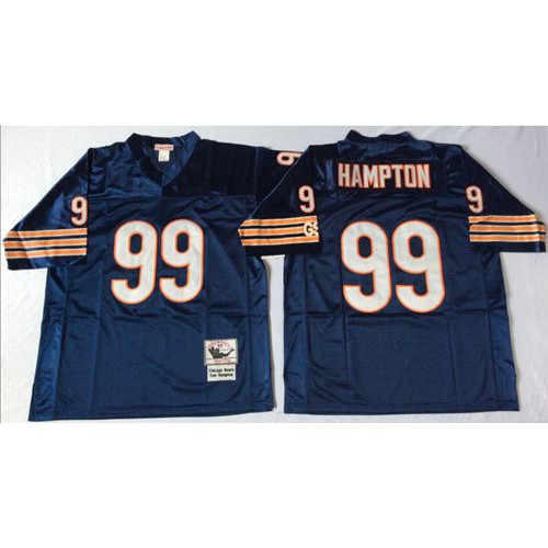 Mitchell&Ness Chicago Bears #99 Dan Hampton Blue Small No. Throwback Stitched Jersey Men's cheap jerseys for sale - CheapJerseys.Shop