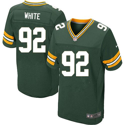Packers #92 Reggie White Green Team Color Men's Stitched Elite Jersey cheap jerseys for sale - CheapJerseys.Shop