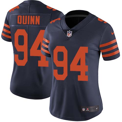 Chicago Bears #94 Robert Quinn Navy Blue Alternate Women's Stitched Vapor Untouchable Limited Jersey Womens cheap jerseys for sale - CheapJerseys.Shop