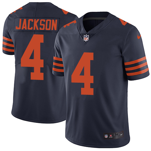 Bears #4 Eddie Jackson Navy Blue Alternate Men's Stitched Vapor Untouchable Limited Jersey cheap jerseys for sale - CheapJerseys.Shop