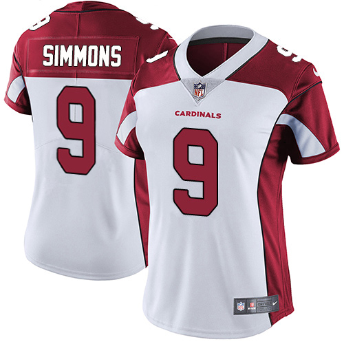 Cardinals #9 Isaiah Simmons White Women's Stitched Vapor Untouchable Limited Jersey cheap jerseys for sale - CheapJerseys.Shop