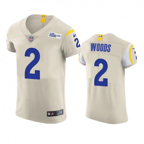 Los Angeles Los Angeles Rams #2 Robert Woods Men's Vapor Elite Player Jersey - Bone Men's cheap jerseys for sale - CheapJerseys.Shop