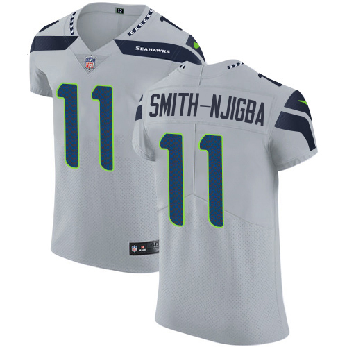 Seahawks #11 Jaxon Smith-Njigba Grey Alternate Men's Stitched New Elite Jersey cheap jerseys for sale - CheapJerseys.Shop