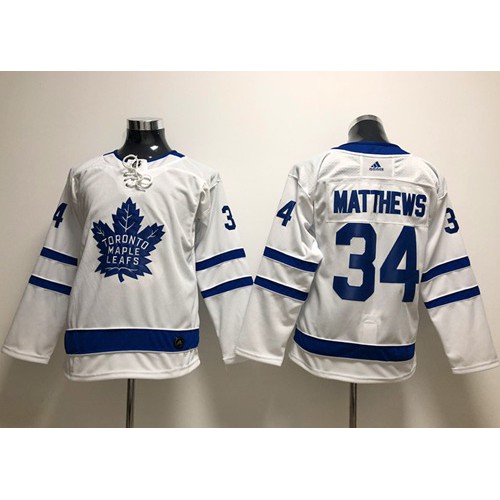 Maple Toronto Maple Leafs #34 Auston Matthews White Road Authentic Stitched Youth Jersey Youth cheap jerseys for sale - CheapJerseys.Shop