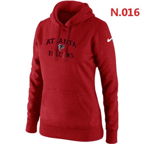 Women's Atlanta Falcons Heart & Soul Pullover Hoodie Red cheap jerseys for sale - CheapJerseys.Shop