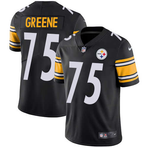 Pittsburgh Steelers #75 Joe Greene Black Team Color Youth Stitched Vapor Untouchable Limited Jersey Youth cheap jerseys for sale - CheapJerseys.Shop