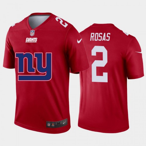 New York New York Giants #2 Aldrick Rosas Red Men's Big Team Logo Vapor Limited Jersey Men's cheap jerseys for sale - CheapJerseys.Shop