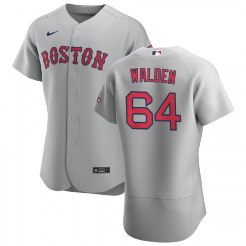 Boston Boston Red Sox #64 Marcus Walden Men's Gray Road 2020 Authentic Team Jersey Men's cheap jerseys for sale - CheapJerseys.Shop